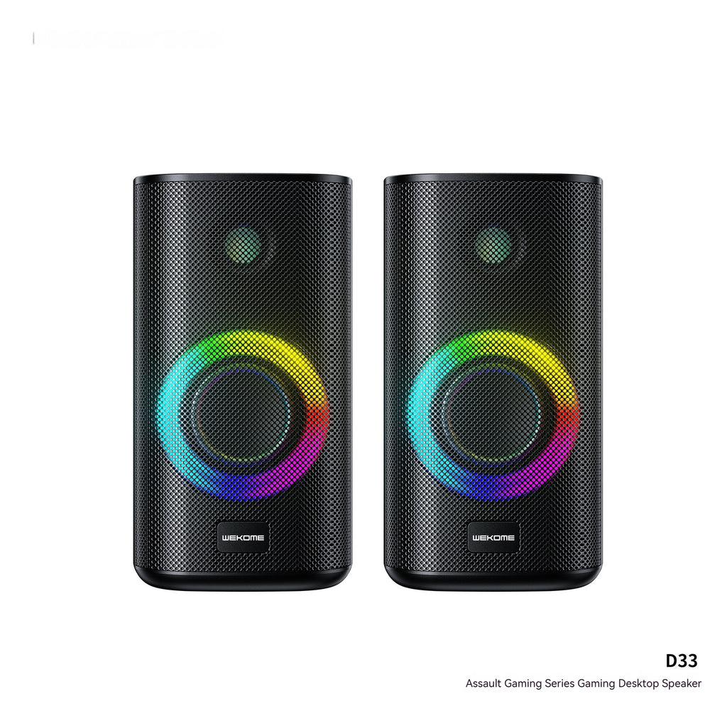 Game Colorful E-sports Desktop Bluetooth Speaker Dual Speaker Computer Stereo Speake