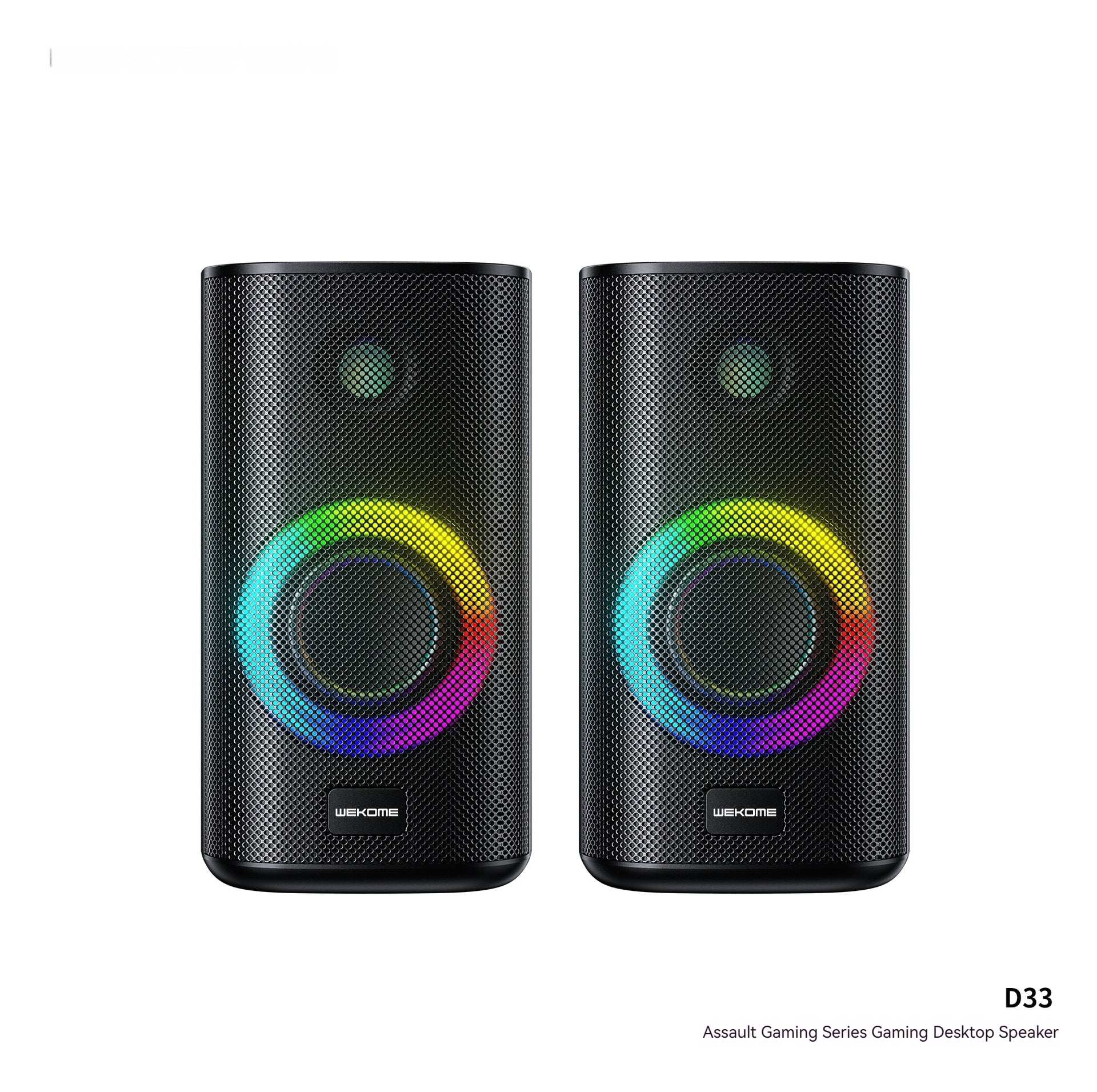Game Colorful E-sports Desktop Bluetooth Speaker Dual Speaker Computer Stereo Speake